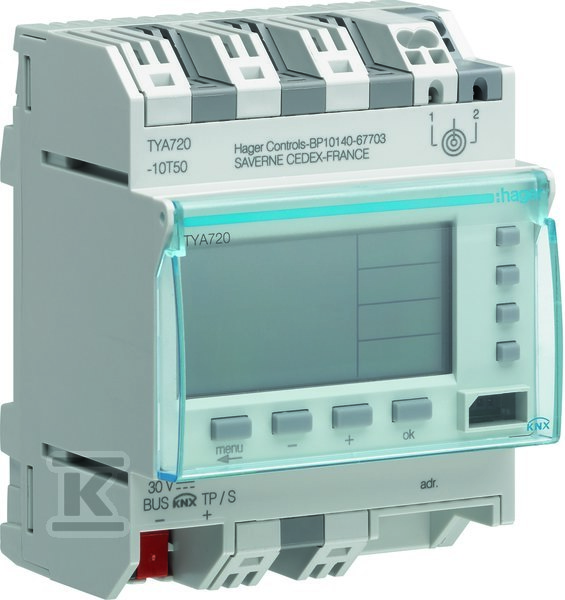 Zegar czasowy roczny KNX/EIB , KNX - TYA720