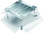 Puszka podłogowa uniwersalna na nóżkach rozmiar 2 215-265 mm stal, TEHALIT.UK