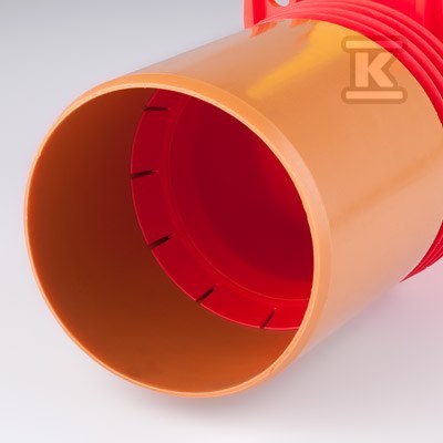 Zasuwa burzowa PP dn 110mm do studni - UZBB110