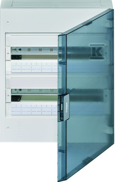 Rozdzielnica natynkowa 2x18M IP40, - VB218TB