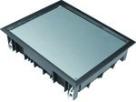 Pokrywa pełna VDE09 200x253 wykładzina 12 mm czarny PA, TEHALIT.VE-EE