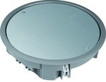 Pokrywa pełna VDR06 fi215 wykładzina 12 mm stal szary PA, TEHALIT.VE-EE