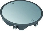 Pokrywa pełna VDR12 fi306 wykładzina 5 mm czarny PA, TEHALIT.VE-EE