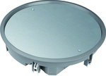 Pokrywa pełna VDR12 fi306 wykładzina 12 mm stal szary PA, TEHALIT.VE-EE