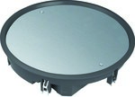 Pokrywa pełna VDR12 fi306 wykładzina 12 mm czarny PA, TEHALIT.VE-EE