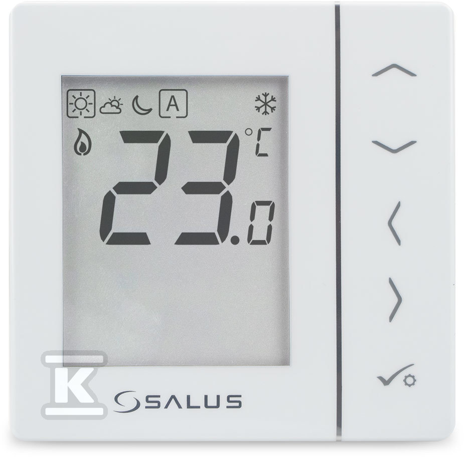 Regulator temperatury dobowy biały - VS35W