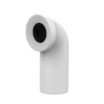 Kolanko WC 90 °, 400 mm, DN100