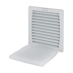Wentylator z filtrem IP55, 252x252 mm, o zwiększonym strumieniu powietrza E-FAN5-55