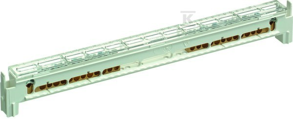 Wspornik z zaciskami PE/N 2x13 zacisków - VZ521