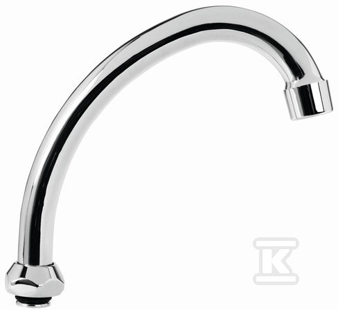 Spout 3/4" 250F, chrome - W250F/4