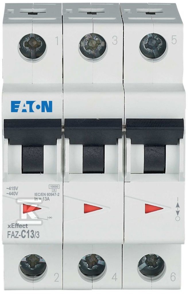 3 Pole 15kA Series Miniature Circuit - 278871