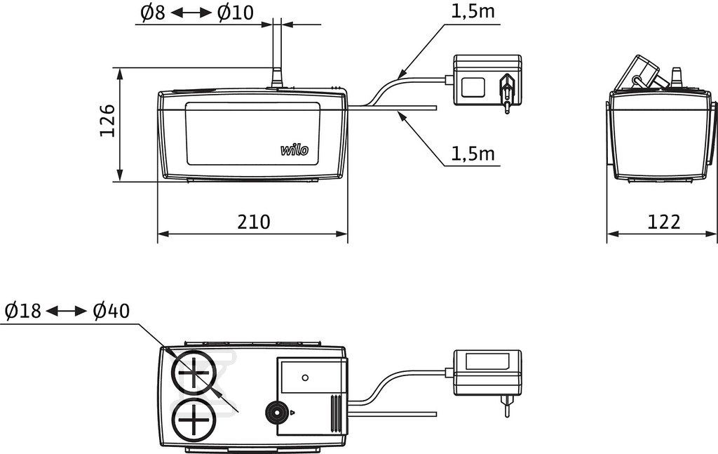 Vilo-Plavis 013-C-2G kondenzatna pumpa - 2548552