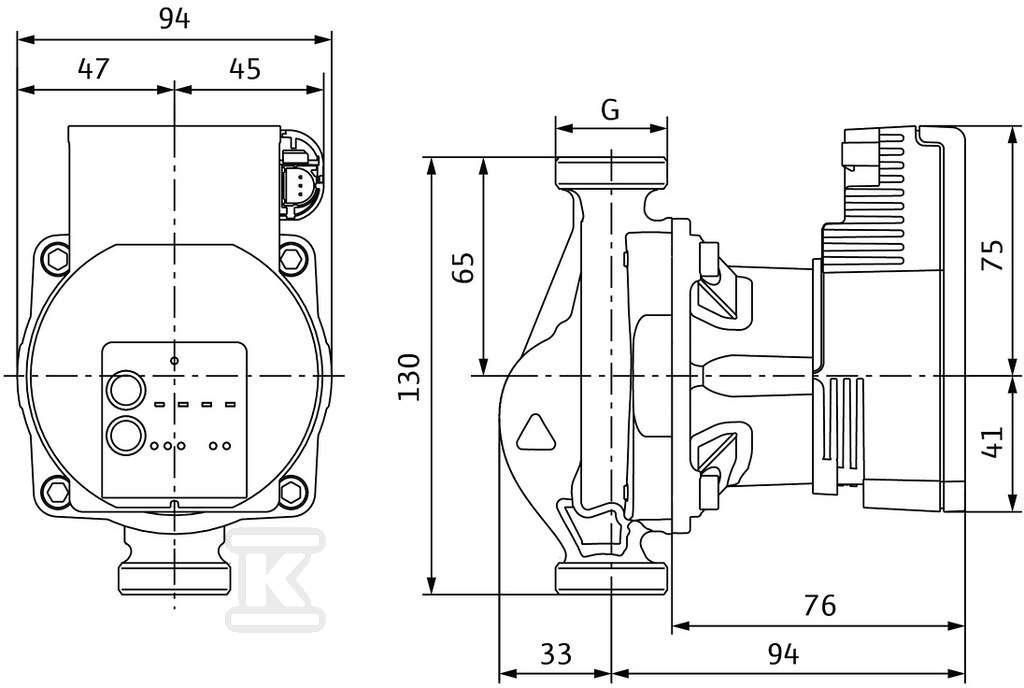 Circulation pump Wilo-Varios -STG - 4215540