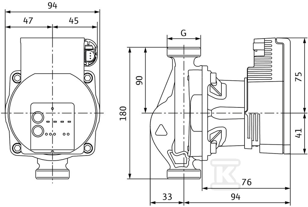 Wilo-Varios circulation pump -STG - 4215542