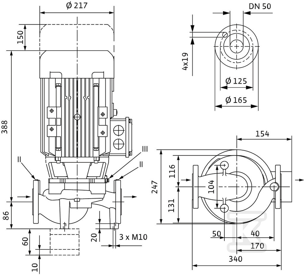 Pompa de circulatie Wilo-VeroLine-IPL - 2121211