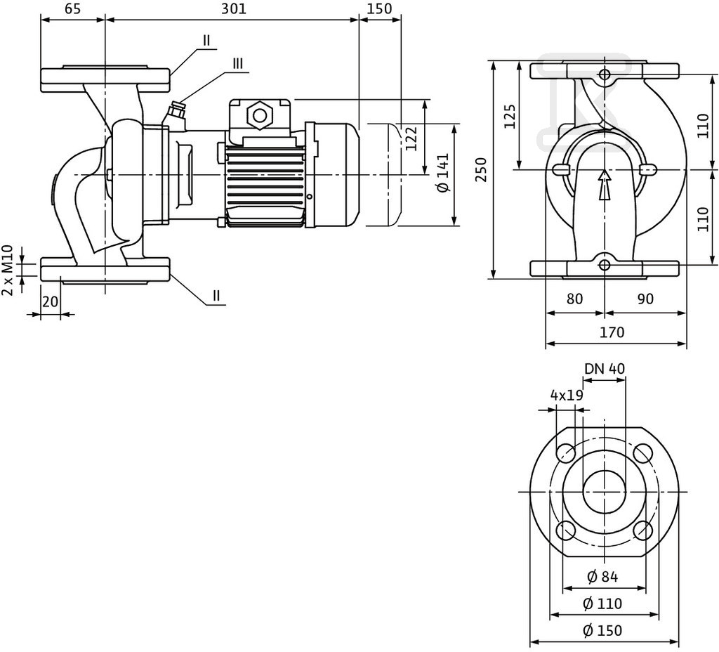 Pompa de circulatie Wilo-VeroLine-IPL - 2089584