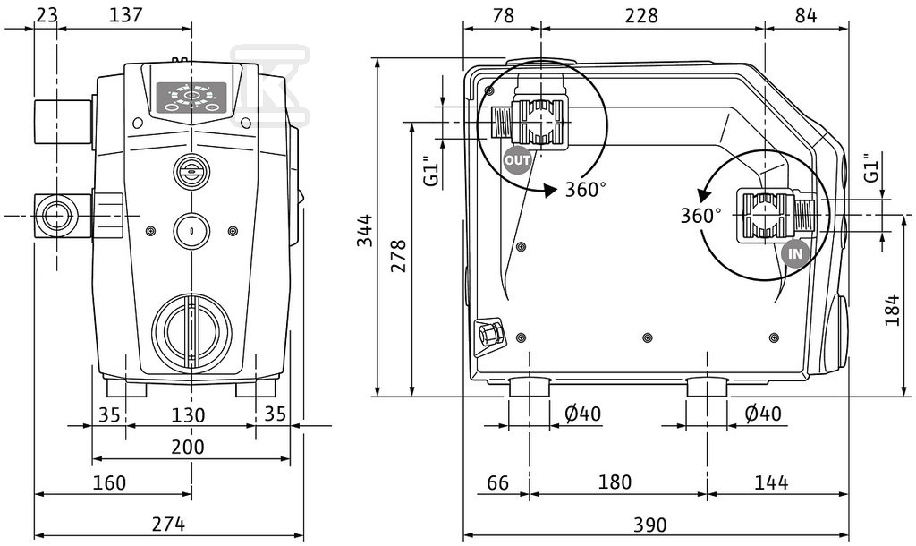 Wilo-Isar BOOST5-E-3 - 4243583