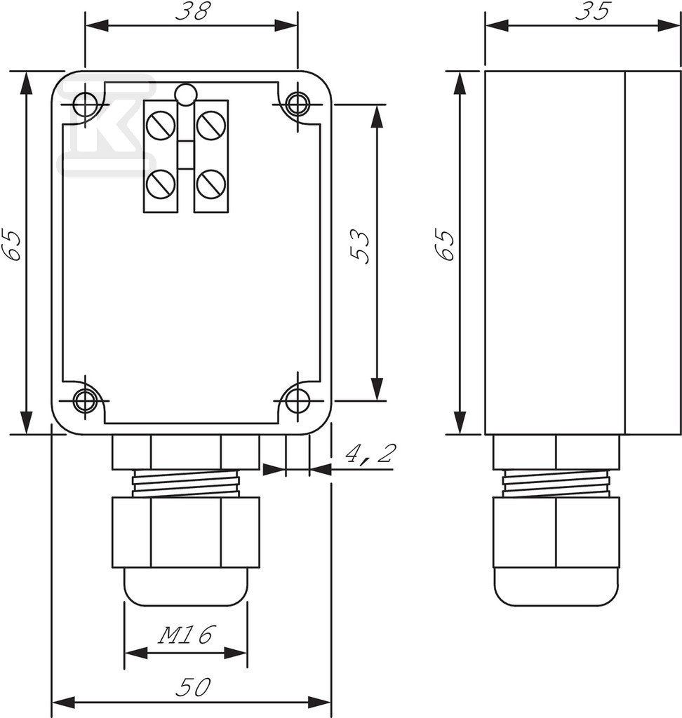 Czujnik temperatury PT 100 dla - 2533772