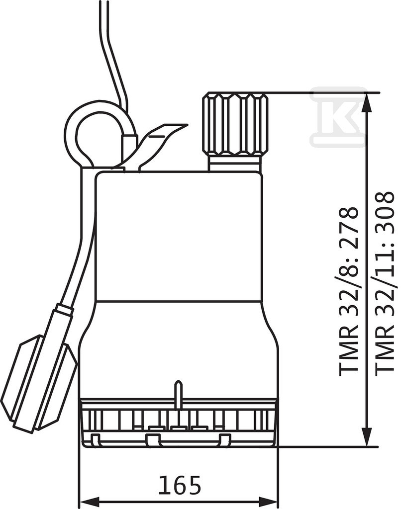 Pompa odwodnieniowa Wilo-Drain TMR - 4145326