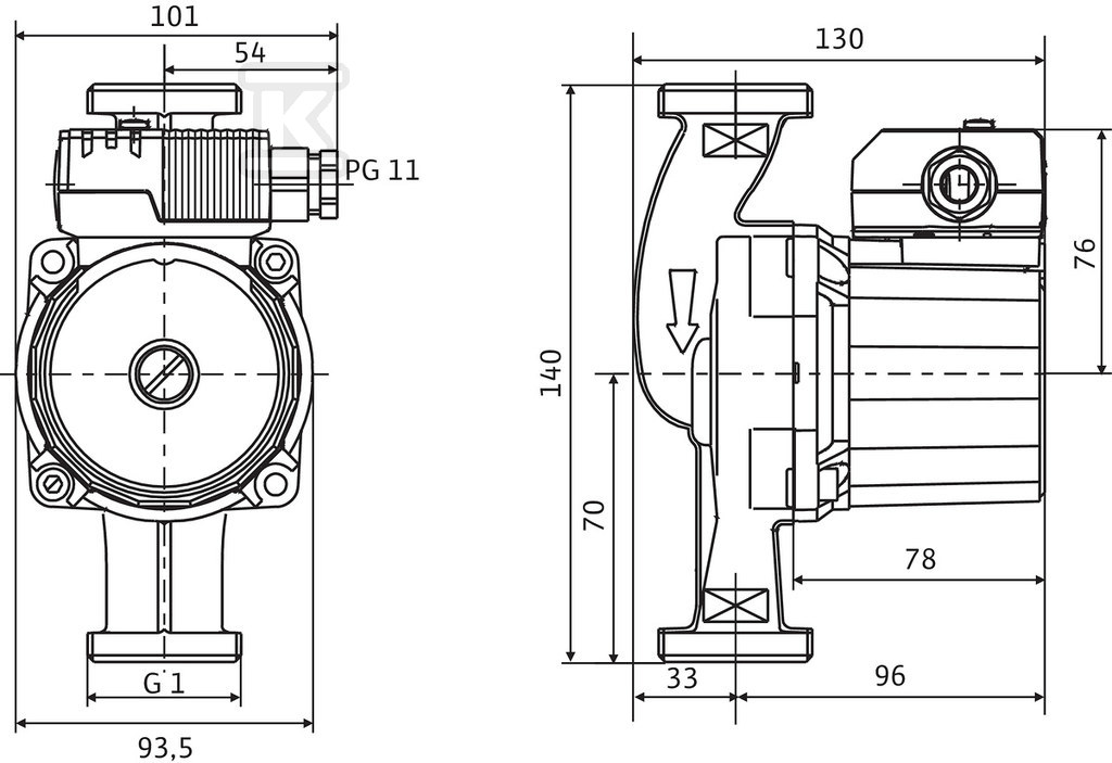 Circulation pump Wilo-STAR-Z 20/1 - 4028111