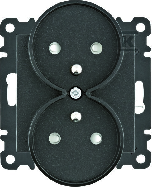 LUMINA Double earthed power socket with - WL1343