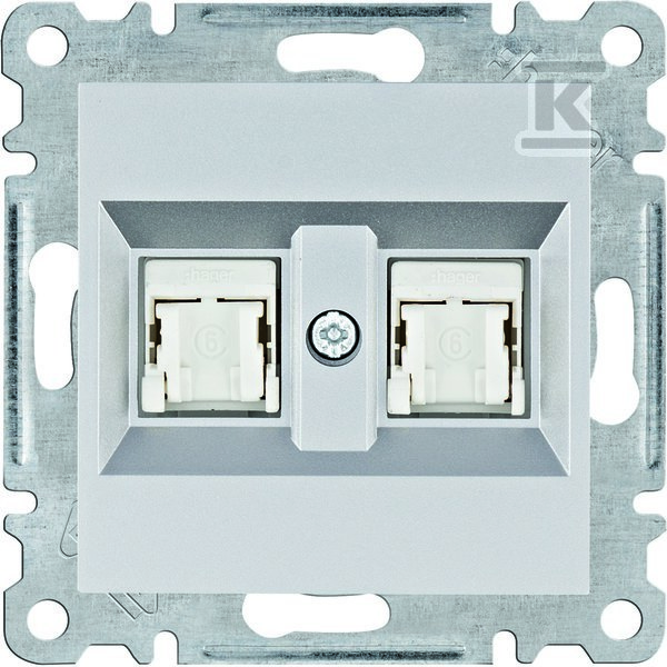 LUMINA Подвійна комп'ютерна розетка - WL2162
