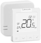 SALUS WQ610RF Quantum wireless temperature controller, 230V weekly flush-mounted, with OpenTherm