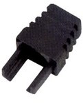 Cover inside black RJ45 plug