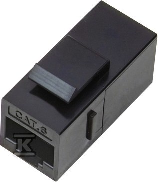 Konektor RJ45-RJ45 pro panel UTP cat.5e - WTM17