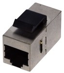 Konektor RJ45-RJ45 pro panel STP cat.5e