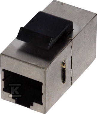 Konektor RJ45-RJ45 pro panel STP cat.6 - WTM20