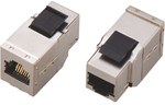 Konektor RJ45-RJ45 pro panel STP cat.6A