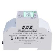 Contador de energia trifásico 80A, com - WZE-3RST