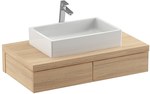 Cabinet under the washbasin SD Formy 1000, oak