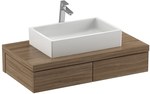 Sink cabinet SD Formy 1000 walnut