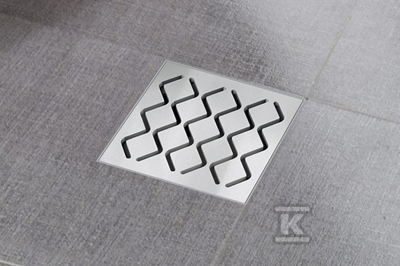 Drain grate SN501-stainless, side - X01435