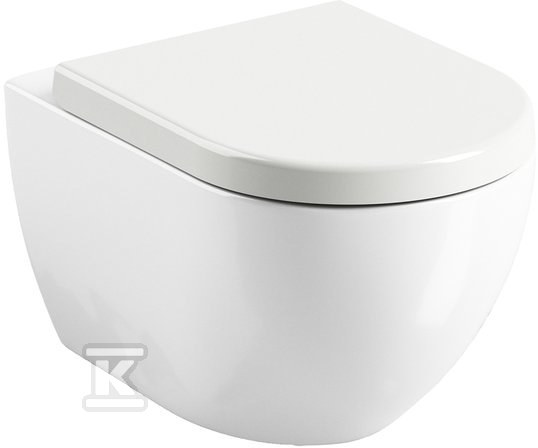 Závěsné WC UNI Chrome bílé - X01516