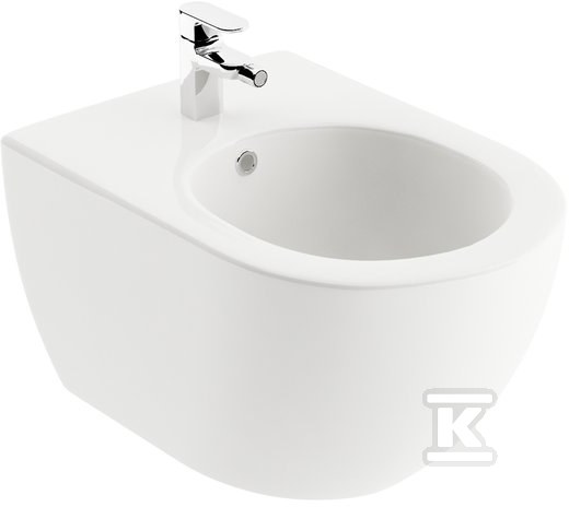 Bidet wiszący UNI chrome biały - X01517