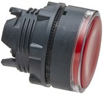 Drive, illuminated LED button, critical red ZB5AW343