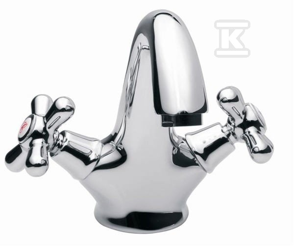 Ferro New retro washbasin tap, standing, chrome XD2