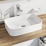 Umywalka ceramiczna Ceramic Slim 550 R biała