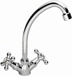 RETRO standing sink mixer, chrome