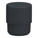 Základná jednotka, svetelný stĺp Harmony XVB7, Ø70mm, základňa 24V AC/DC s adaptérom a krytom, sivá