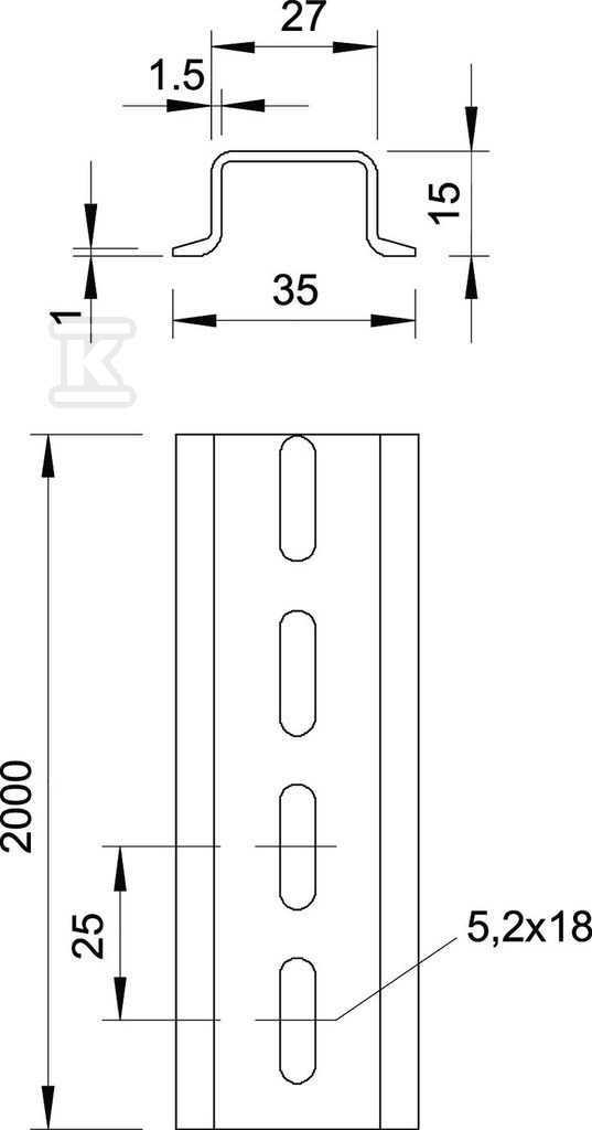 Sină dom tip 2069 15 1.5 GTPL - 1115456