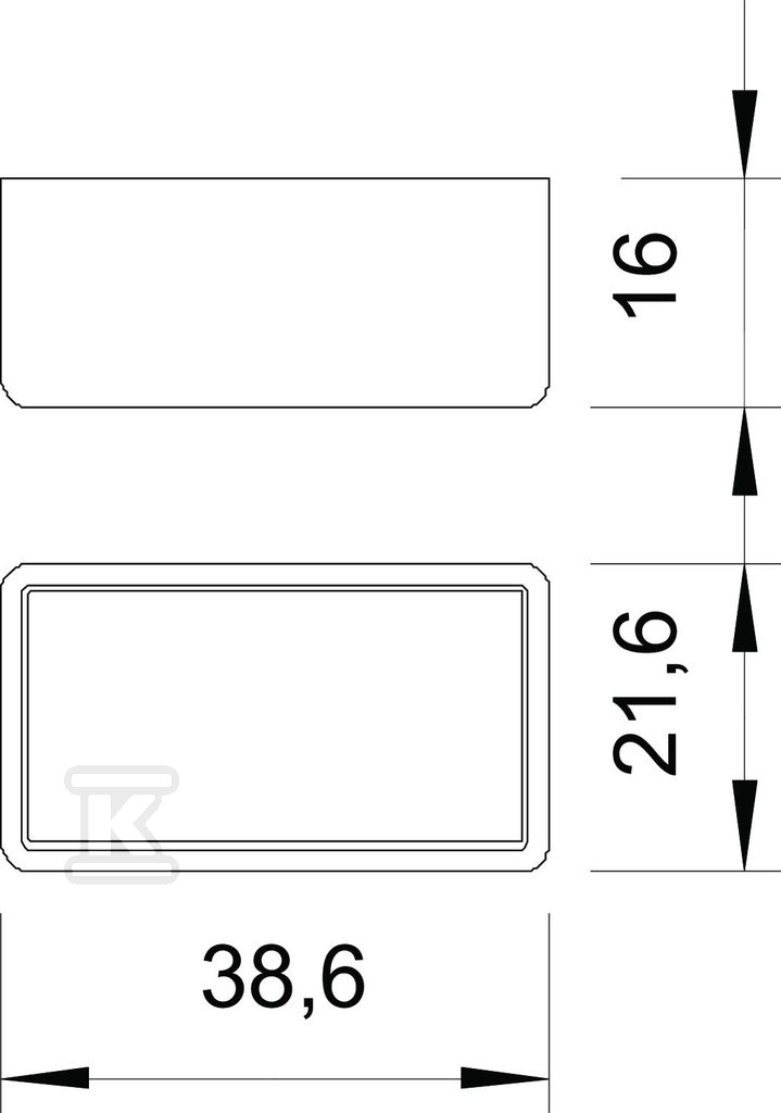 Capac de protectie tip CM3518 SK - 1124502