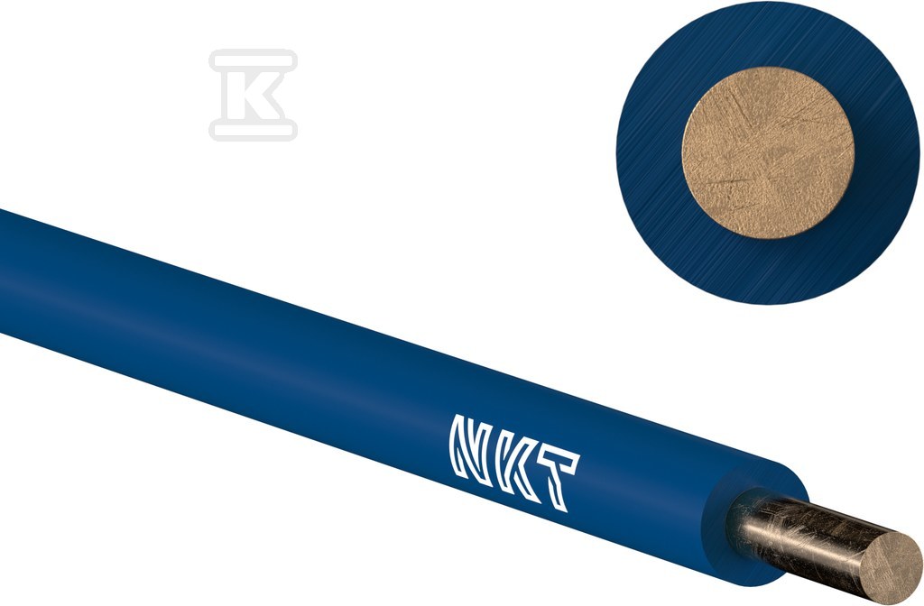 Cabo de instalação H07V-U (DY) 1x6 azul - 172105016C0100