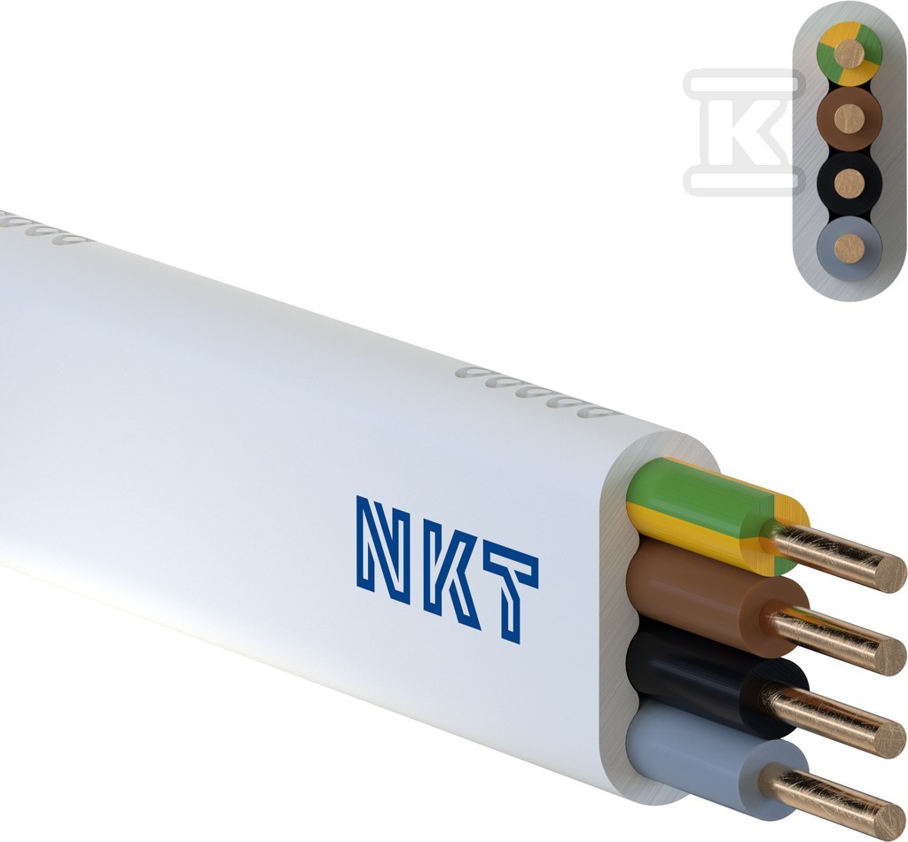 Przewód instalacyjny NKT instal YDYp żo - 172153014C0100
