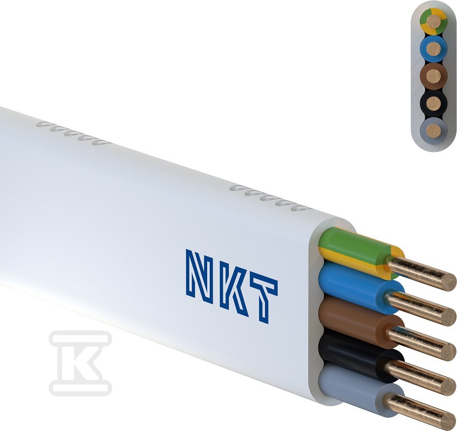 Przewód instalacyjny NKT instal YDYp żo - 172153019C0100