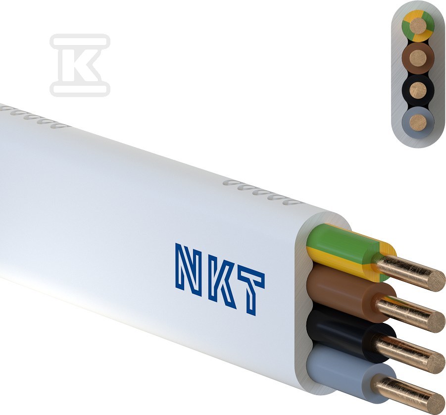 Przewód instalacyjny NKT instal YDYp żo - 172153021C0100