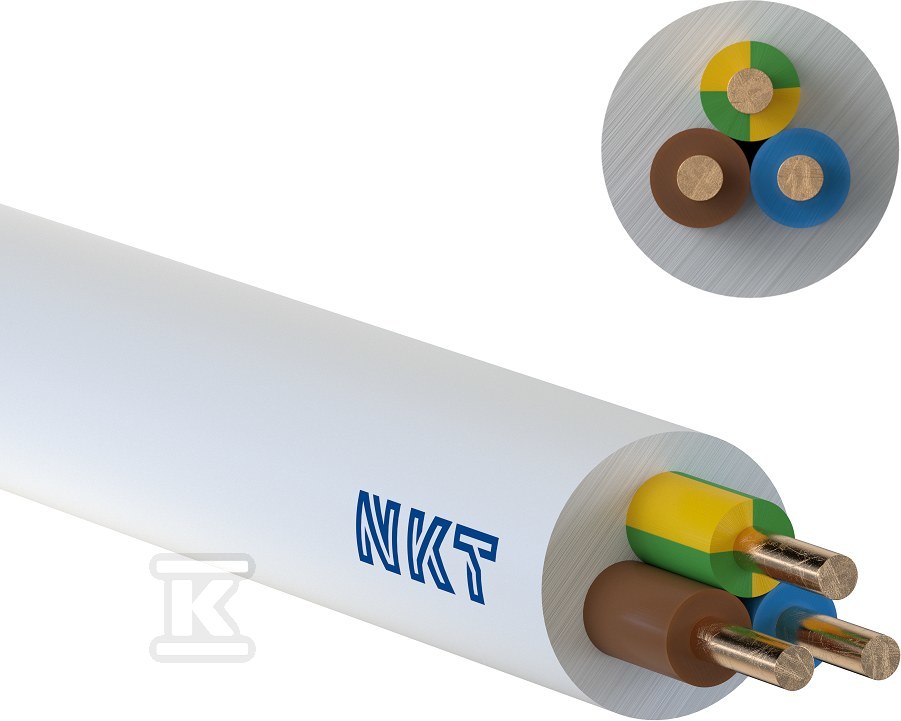 Przewód instalacyjny YDY żo 750V 3x1,5 - 172171005Q0550